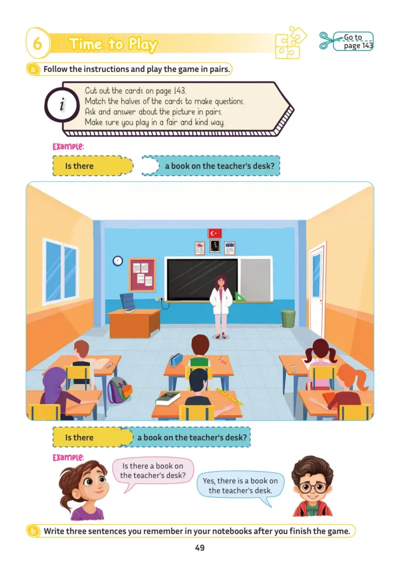 5. Sınıf İngilizce Ders Kitabı Cevapları Meb Yayınları Sayfa 49