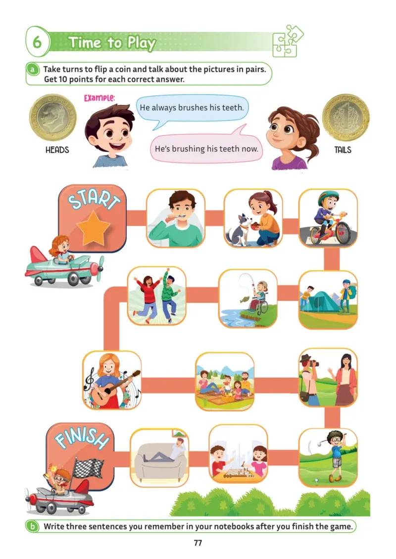 5. Sınıf İngilizce Ders Kitabı Cevapları Meb Yayınları Sayfa 77