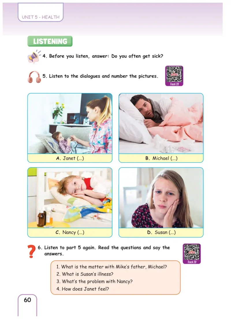 5. Sınıf İngilizce Ders Kitabı Cevapları Pasifik Yayınları Sayfa 60