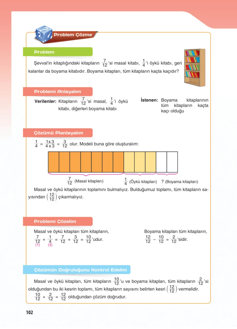 5. Sınıf Matematik Ders Kitabı Cevapları Koza Yayınları Sayfa 102