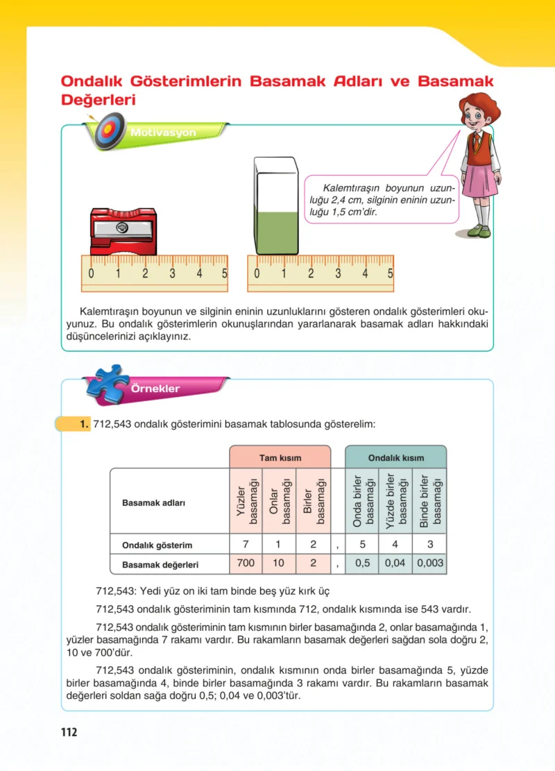 5. Sınıf Matematik Ders Kitabı Cevapları Koza Yayınları Sayfa 112