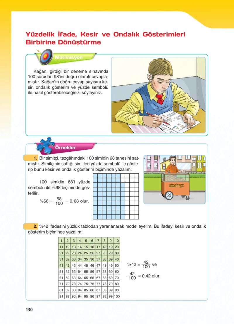 5. Sınıf Matematik Ders Kitabı Cevapları Koza Yayınları Sayfa 130