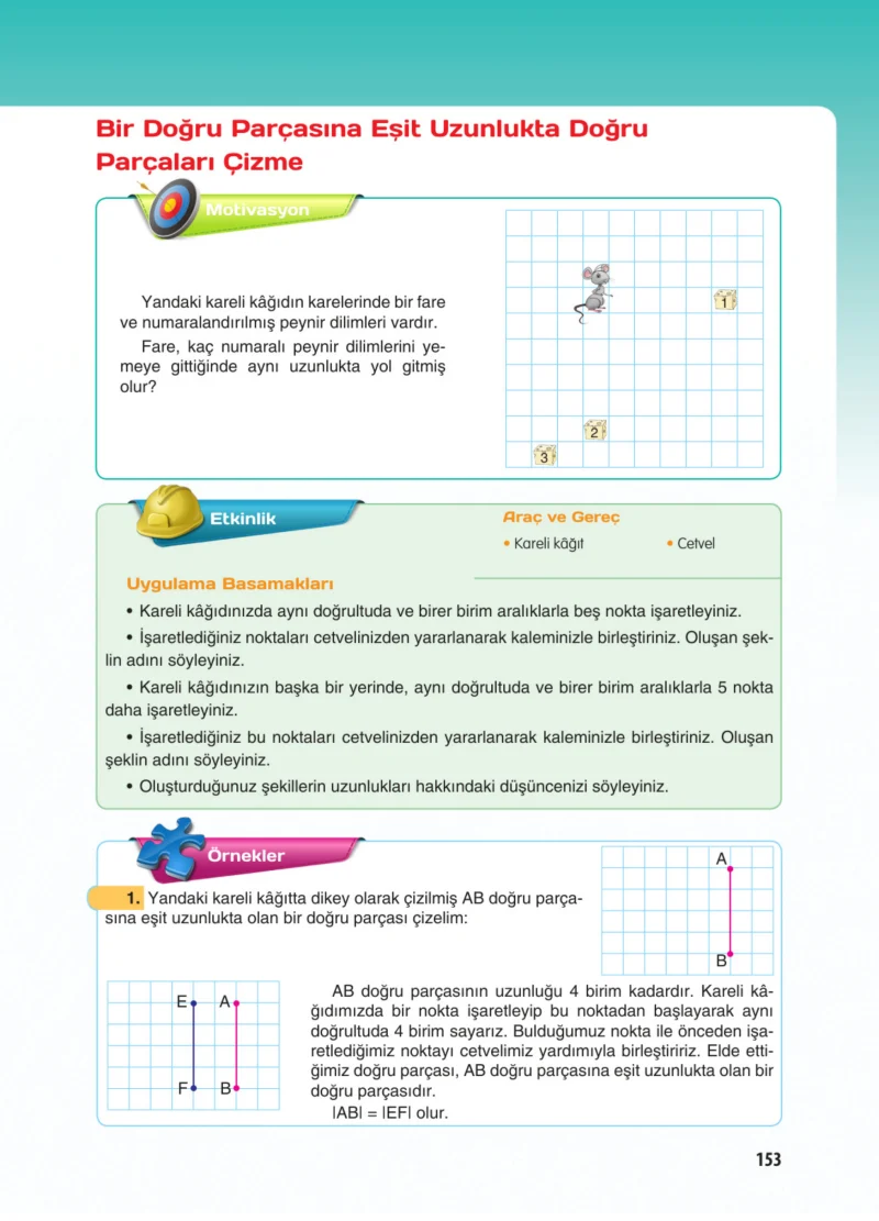 5. Sınıf Matematik Ders Kitabı Cevapları Koza Yayınları Sayfa 153