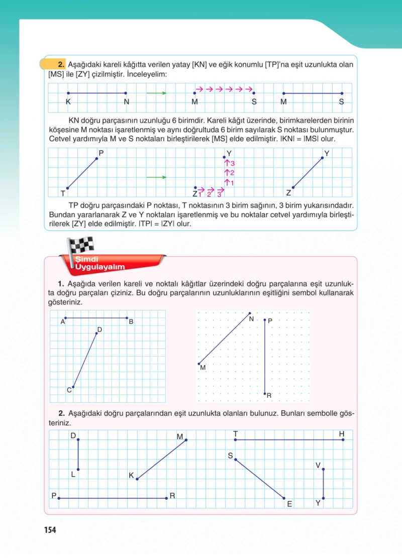 5. Sınıf Matematik Ders Kitabı Cevapları Koza Yayınları Sayfa 154