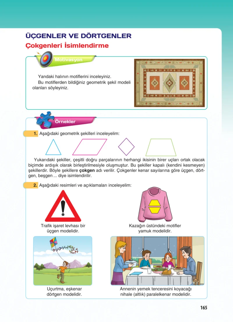 5. Sınıf Matematik Ders Kitabı Cevapları Koza Yayınları Sayfa 165