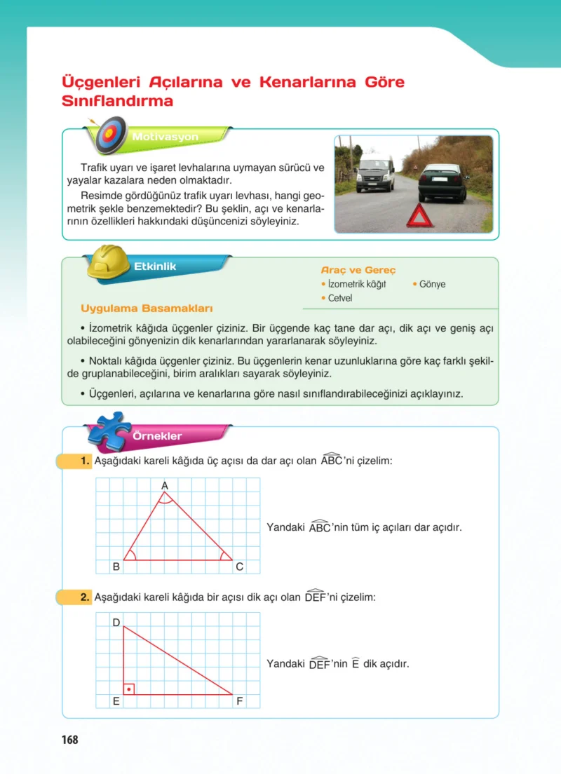 5. Sınıf Matematik Ders Kitabı Cevapları Koza Yayınları Sayfa 168