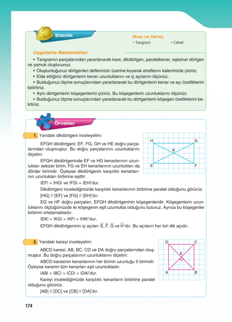 5. Sınıf Matematik Ders Kitabı Cevapları Koza Yayınları Sayfa 174