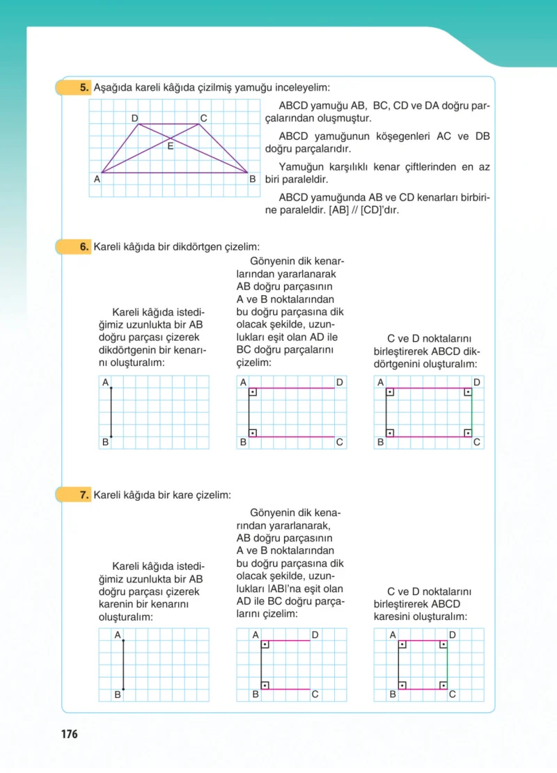 5. Sınıf Matematik Ders Kitabı Cevapları Koza Yayınları Sayfa 176