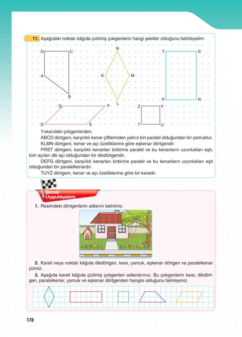 5. Sınıf Matematik Ders Kitabı Cevapları Koza Yayınları Sayfa 178
