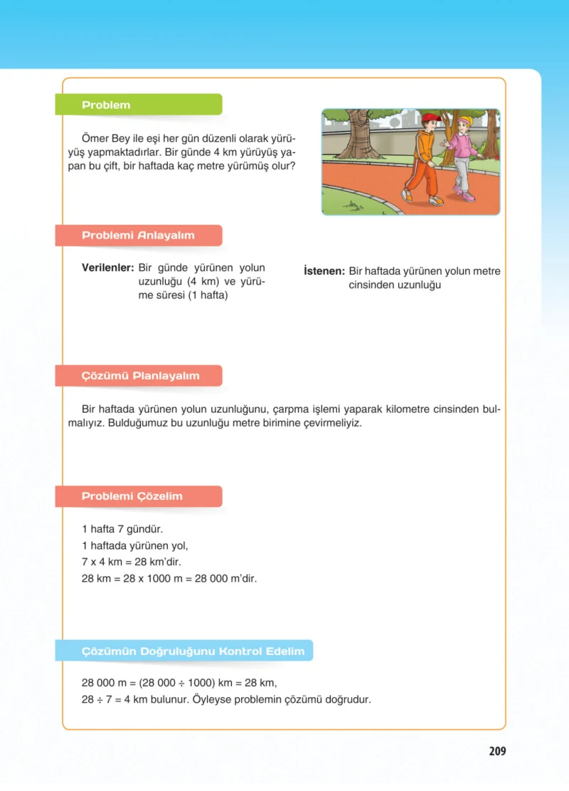 5. Sınıf Matematik Ders Kitabı Cevapları Koza Yayınları Sayfa 209