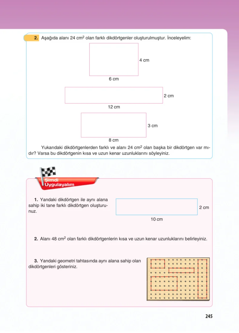 5. Sınıf Matematik Ders Kitabı Cevapları Koza Yayınları Sayfa 245