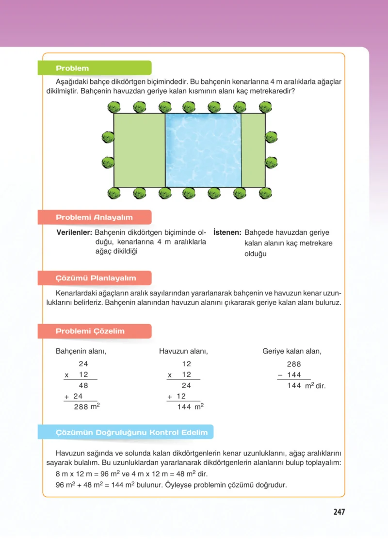 5. Sınıf Matematik Ders Kitabı Cevapları Koza Yayınları Sayfa 247