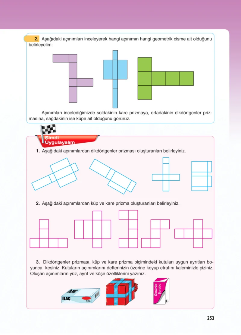 5. Sınıf Matematik Ders Kitabı Cevapları Koza Yayınları Sayfa 253