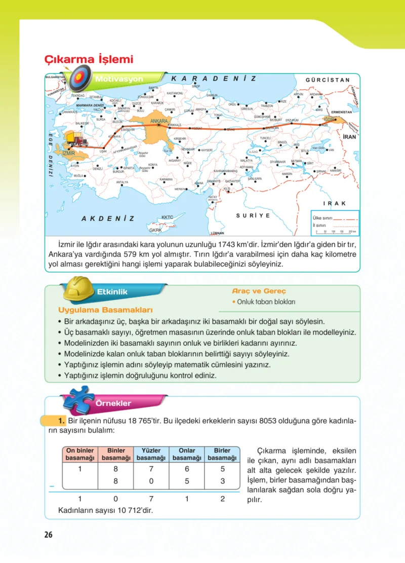 5. Sınıf Matematik Ders Kitabı Cevapları Koza Yayınları Sayfa 26