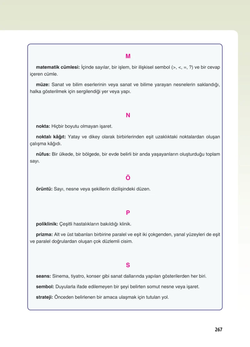 5. Sınıf Matematik Ders Kitabı Cevapları Koza Yayınları Sayfa 267