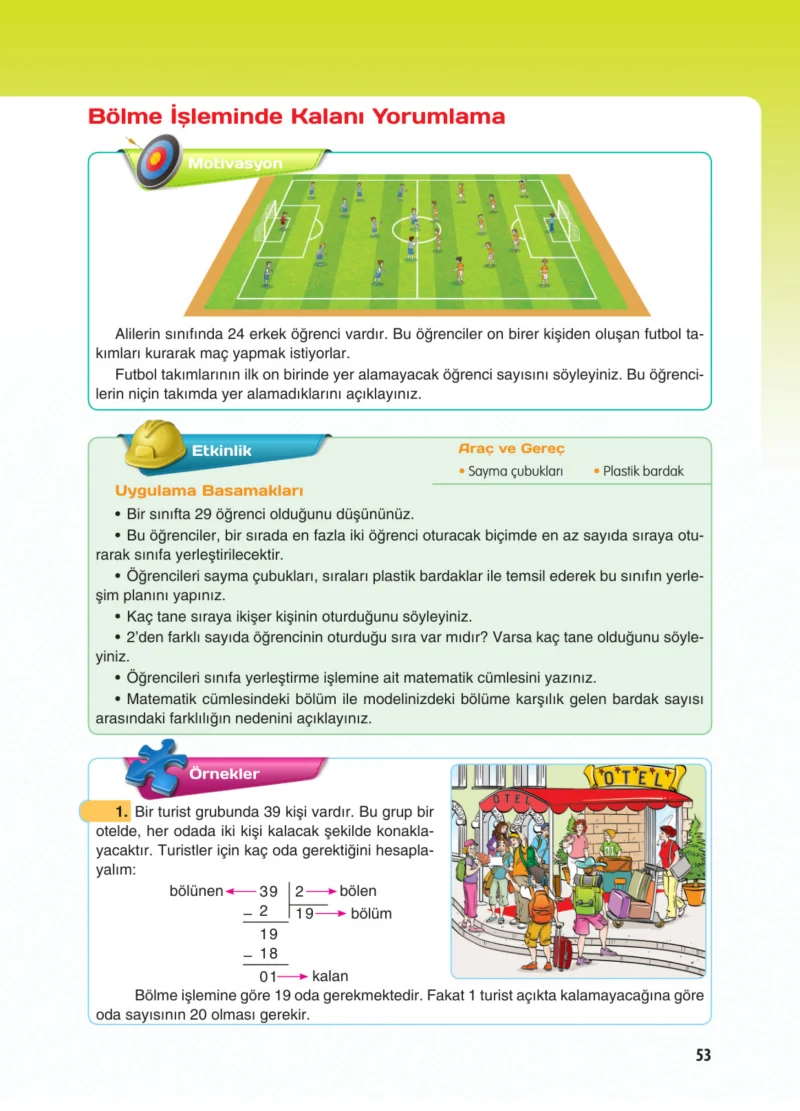 5. Sınıf Matematik Ders Kitabı Cevapları Koza Yayınları Sayfa 53