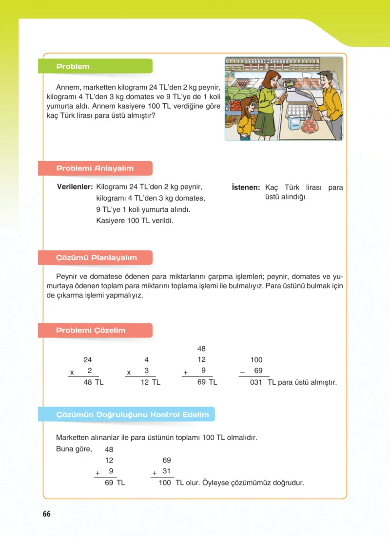 5. Sınıf Matematik Ders Kitabı Cevapları Koza Yayınları Sayfa 66