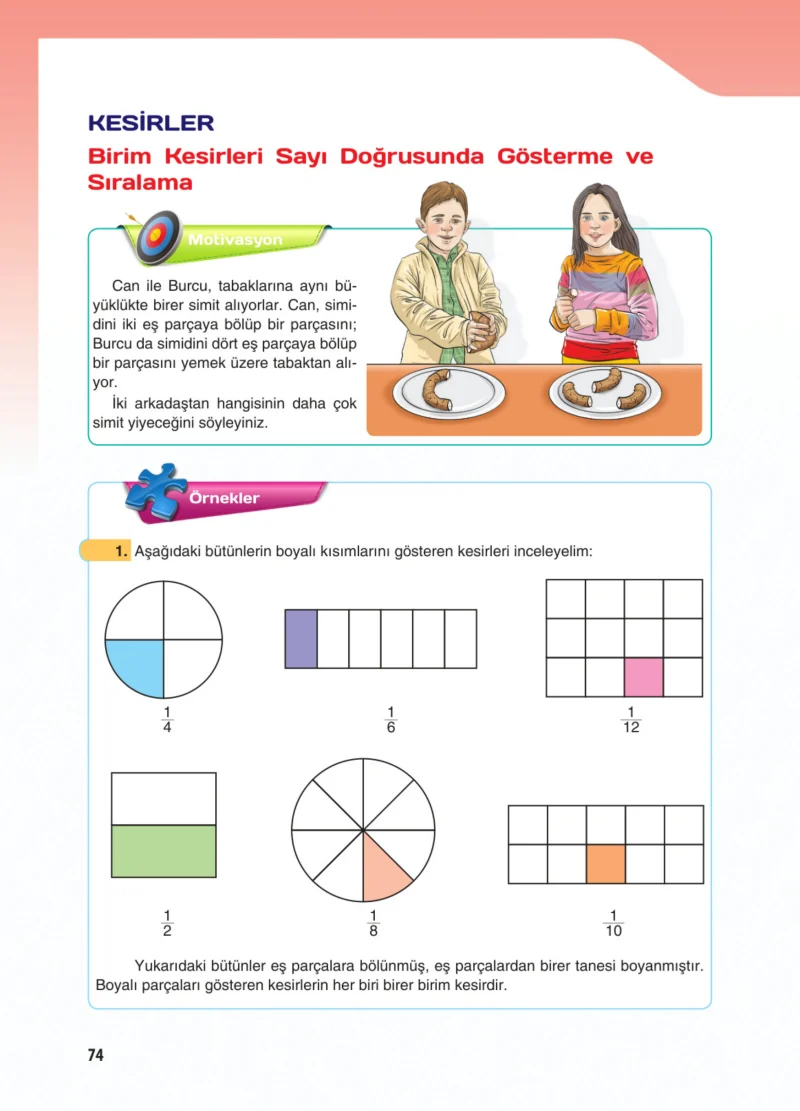 5. Sınıf Matematik Ders Kitabı Cevapları Koza Yayınları Sayfa 74