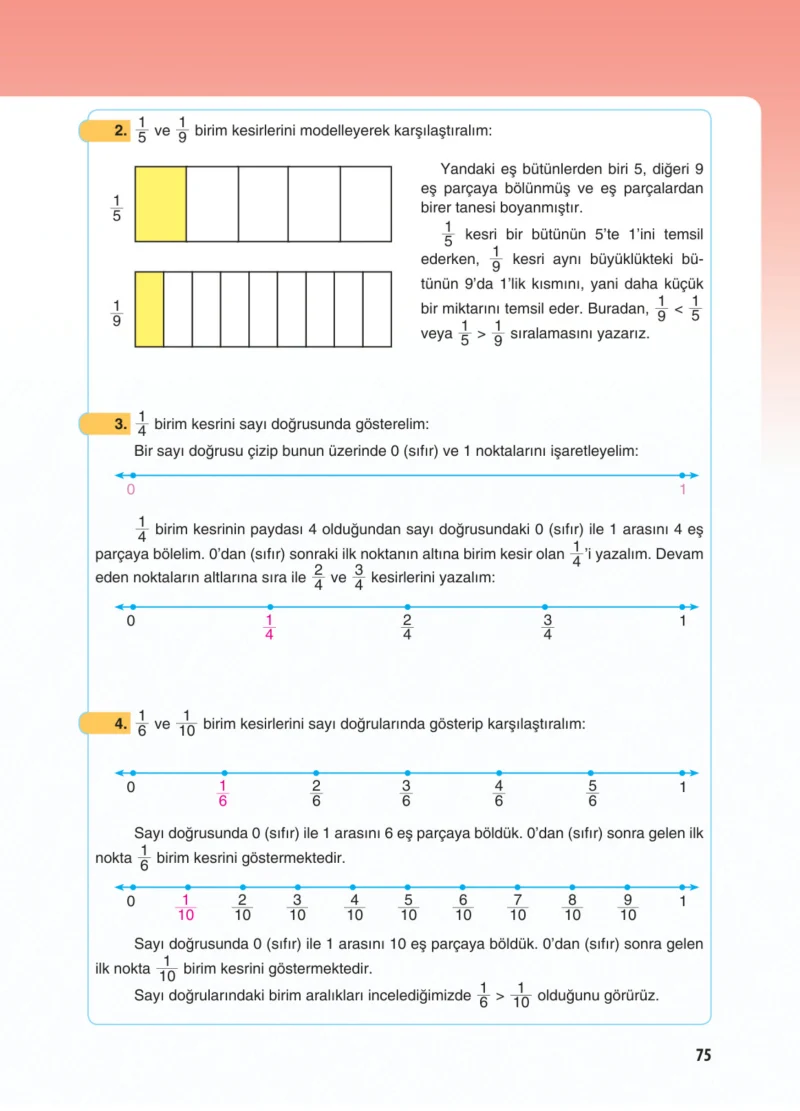 5. Sınıf Matematik Ders Kitabı Cevapları Koza Yayınları Sayfa 75