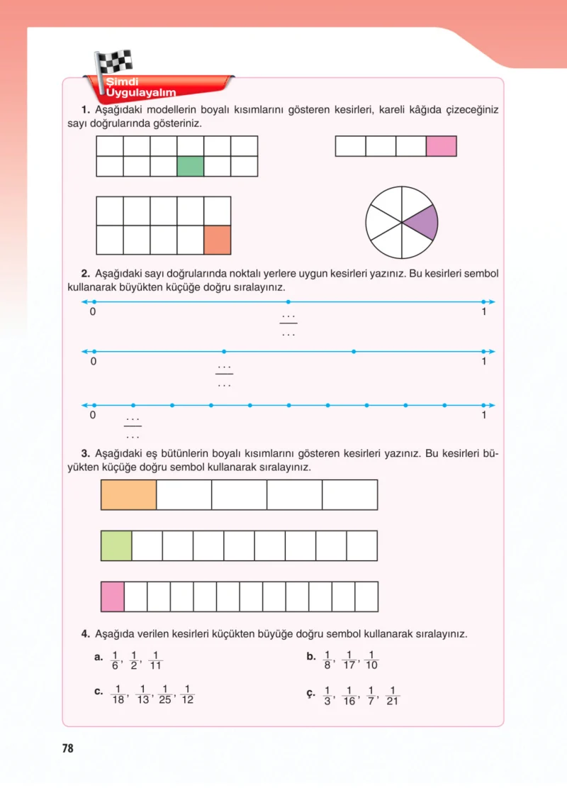 5. Sınıf Matematik Ders Kitabı Cevapları Koza Yayınları Sayfa 78