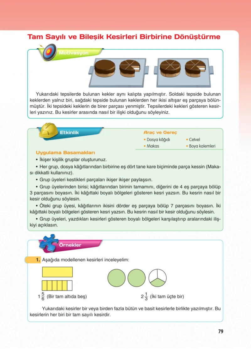 5. Sınıf Matematik Ders Kitabı Cevapları Koza Yayınları Sayfa 79