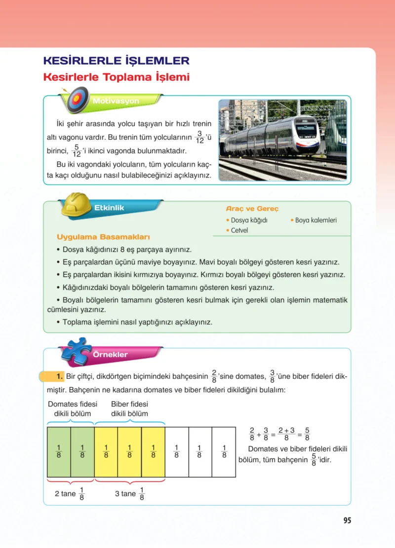5. Sınıf Matematik Ders Kitabı Cevapları Koza Yayınları Sayfa 95
