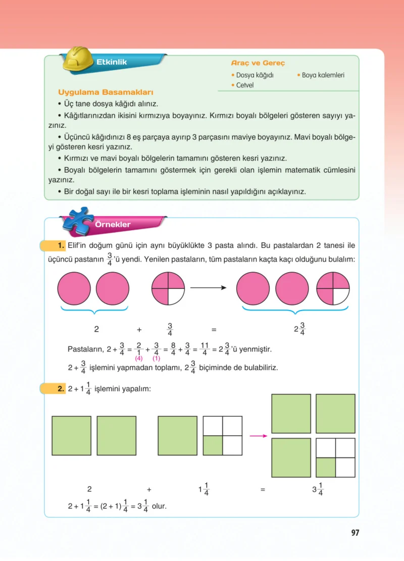 5. Sınıf Matematik Ders Kitabı Cevapları Koza Yayınları Sayfa 97