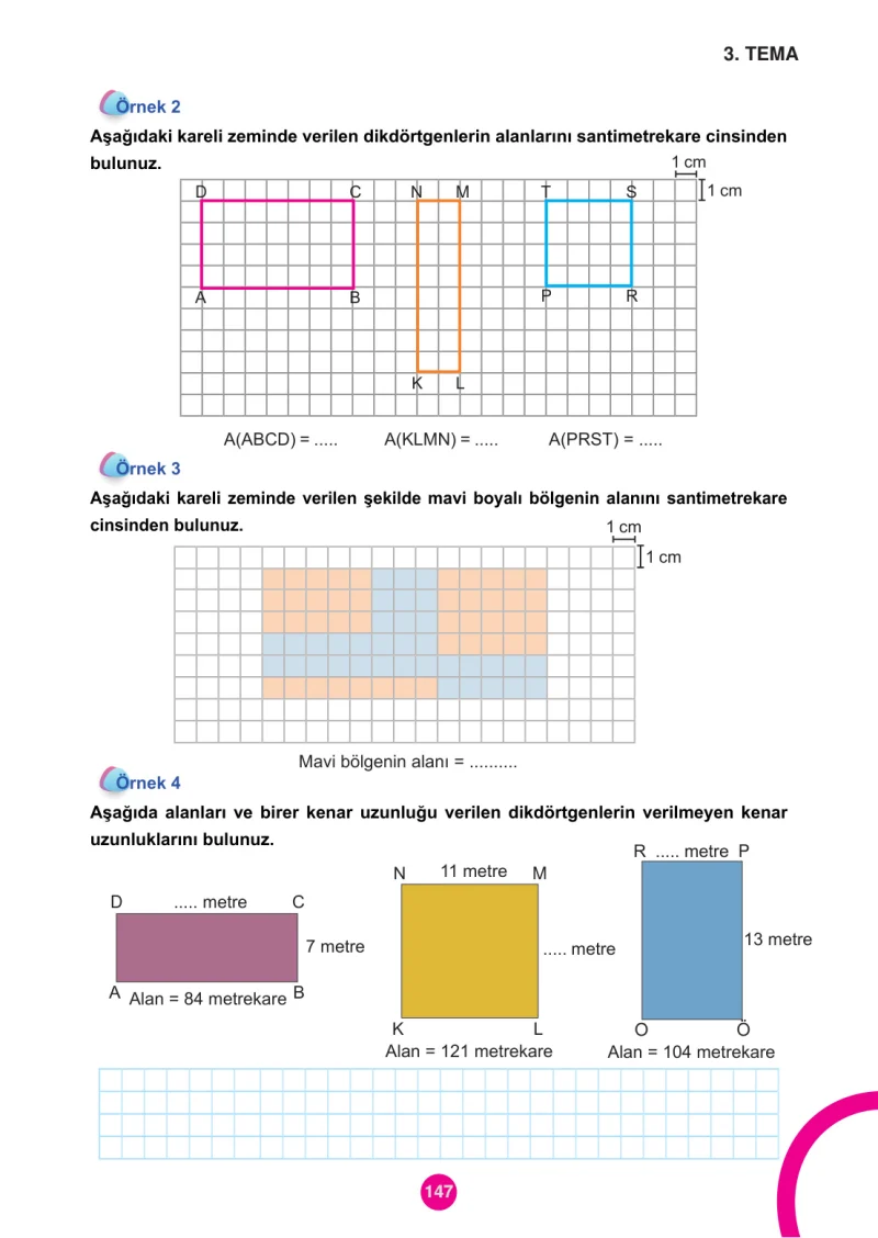 5. Sınıf Matematik Ders Kitabı Cevapları Meb Yayınları 1.Kitap Sayfa 147