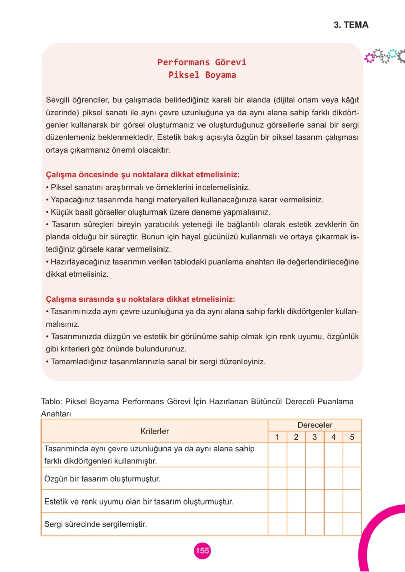 5. Sınıf Matematik Ders Kitabı Cevapları Meb Yayınları 1.Kitap Sayfa 155