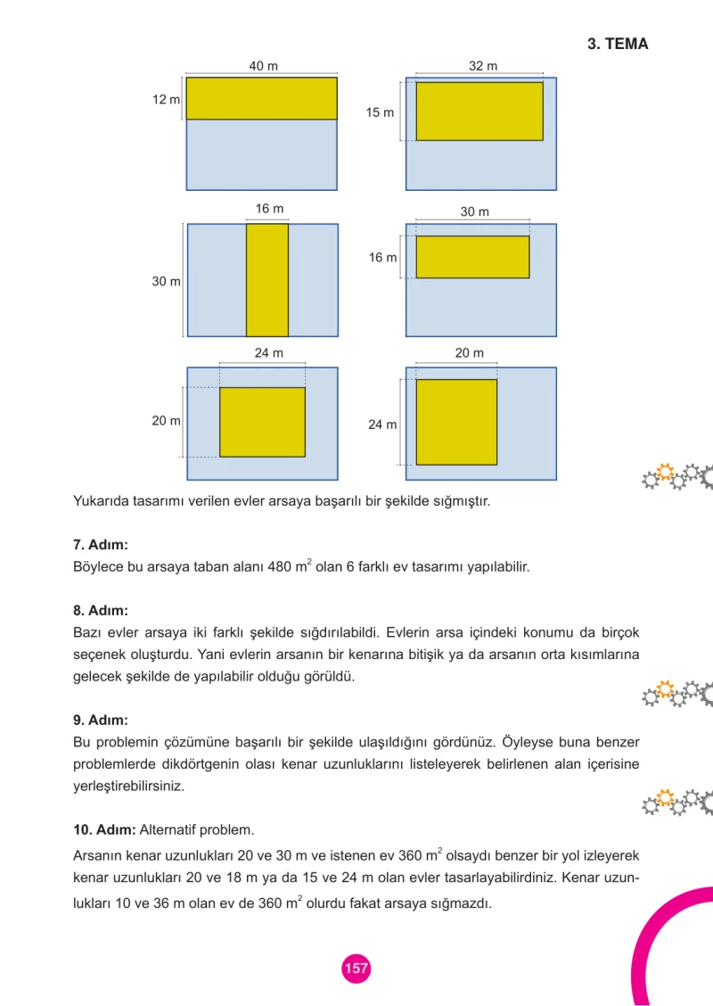 5. Sınıf Matematik Ders Kitabı Cevapları Meb Yayınları 1.Kitap Sayfa 157