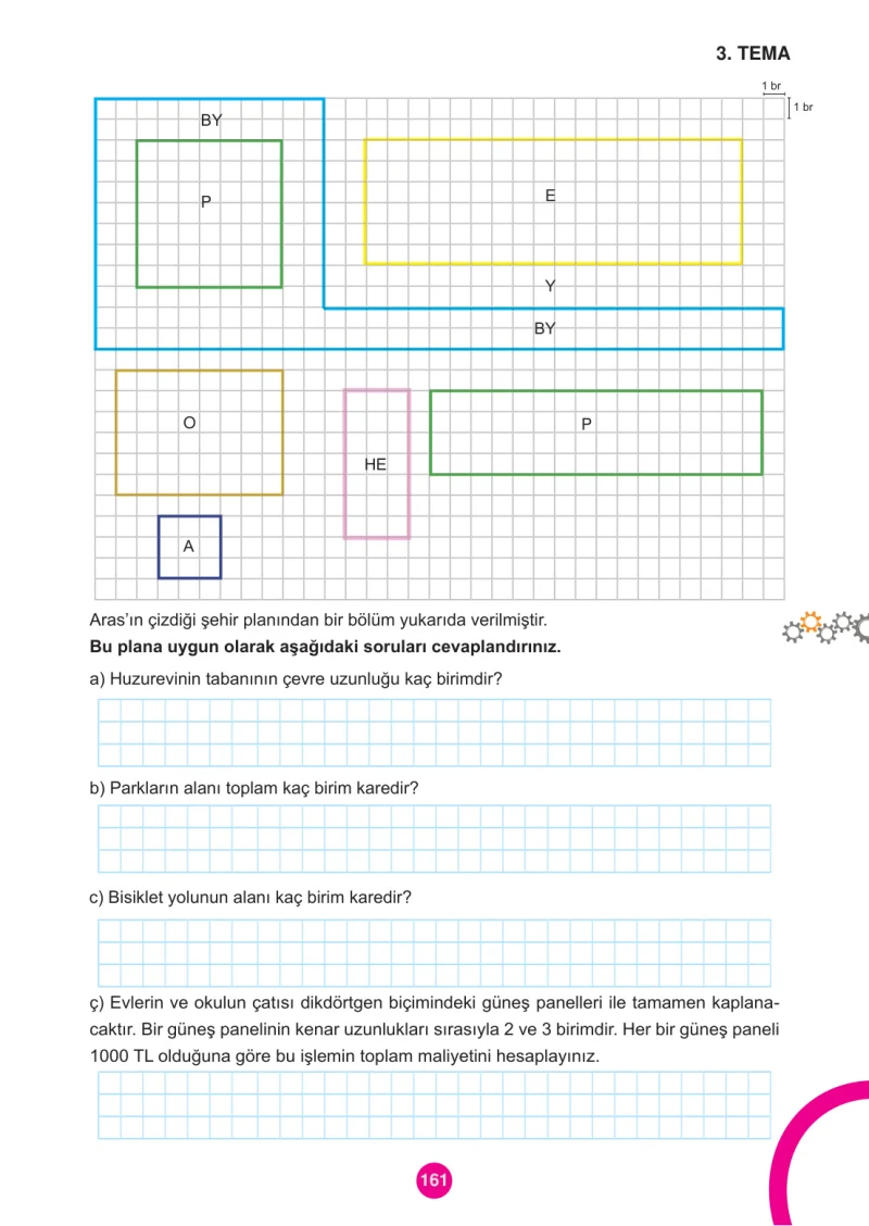 5. Sınıf Matematik Ders Kitabı Cevapları Meb Yayınları 1.Kitap Sayfa 161