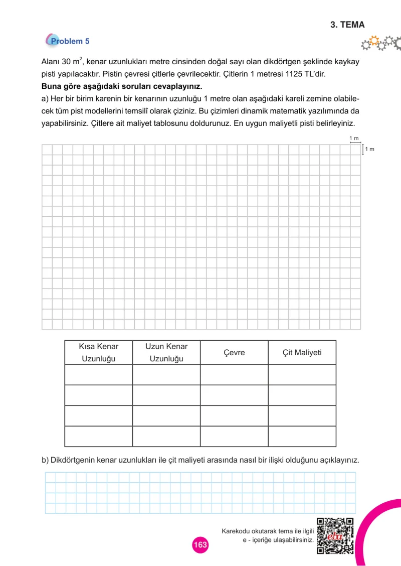 5. Sınıf Matematik Ders Kitabı Cevapları Meb Yayınları 1.Kitap Sayfa 163