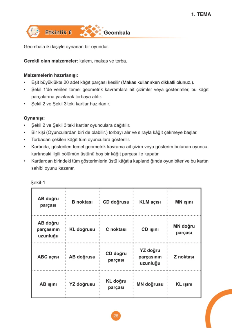 5. Sınıf Matematik Ders Kitabı Cevapları Meb Yayınları 1.Kitap Sayfa 25