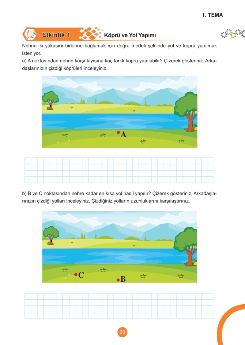 5. Sınıf Matematik Ders Kitabı Cevapları Meb Yayınları 1.Kitap Sayfa 33