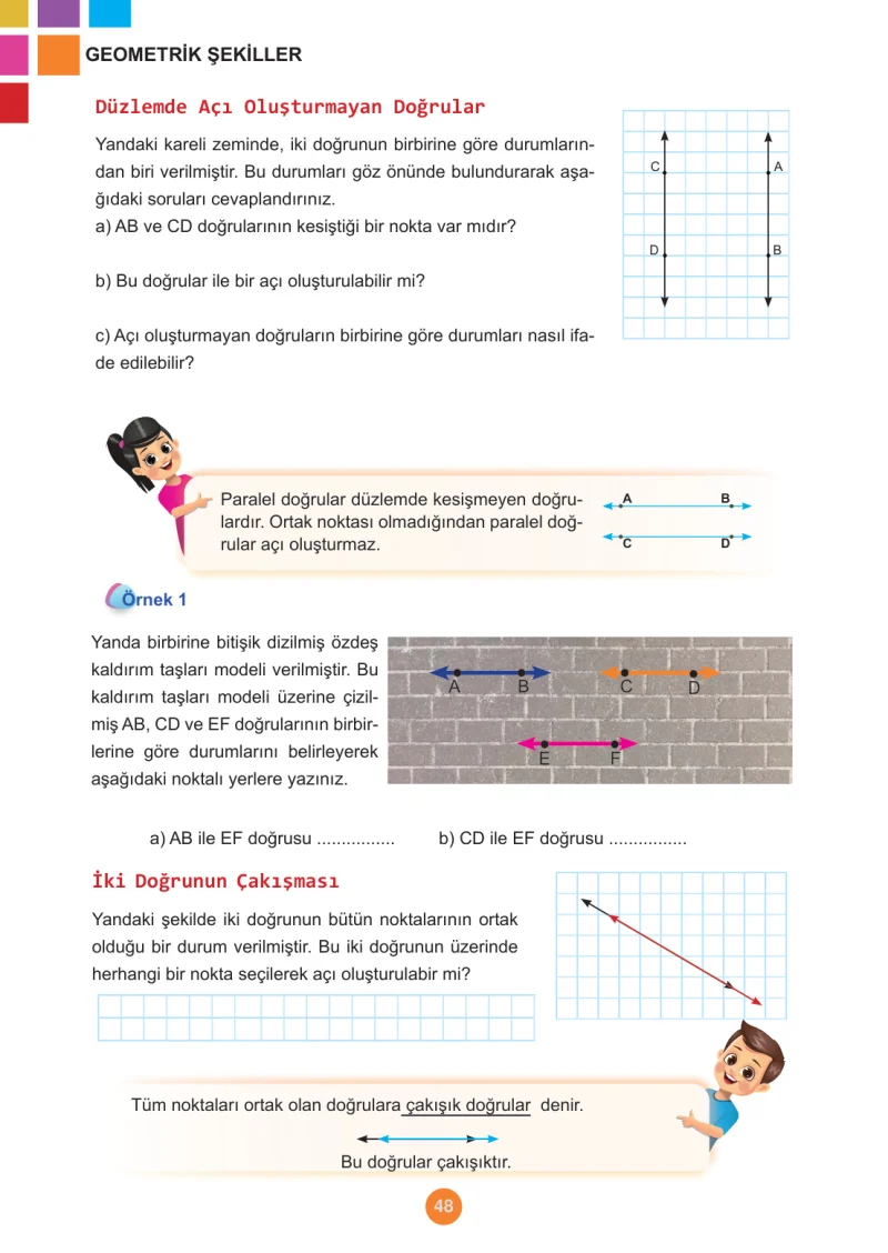 5. Sınıf Matematik Ders Kitabı Cevapları Meb Yayınları 1.Kitap Sayfa 48