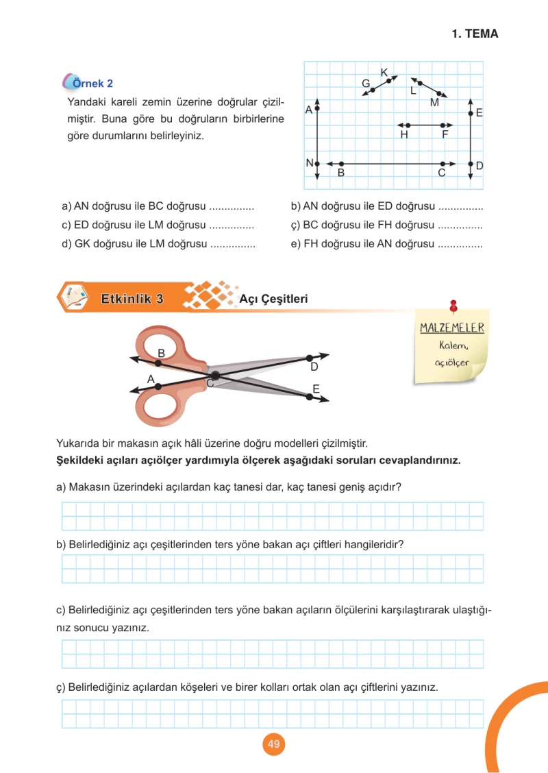 5. Sınıf Matematik Ders Kitabı Cevapları Meb Yayınları 1.Kitap Sayfa 49