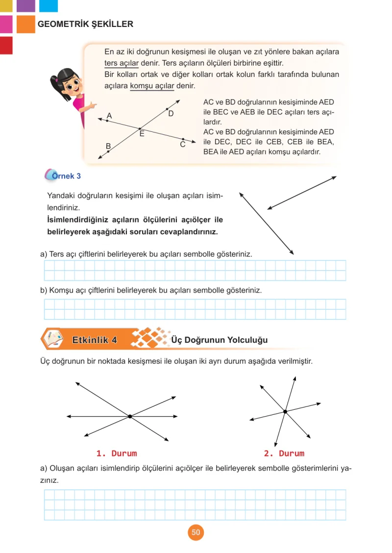 5. Sınıf Matematik Ders Kitabı Cevapları Meb Yayınları 1.Kitap Sayfa 50