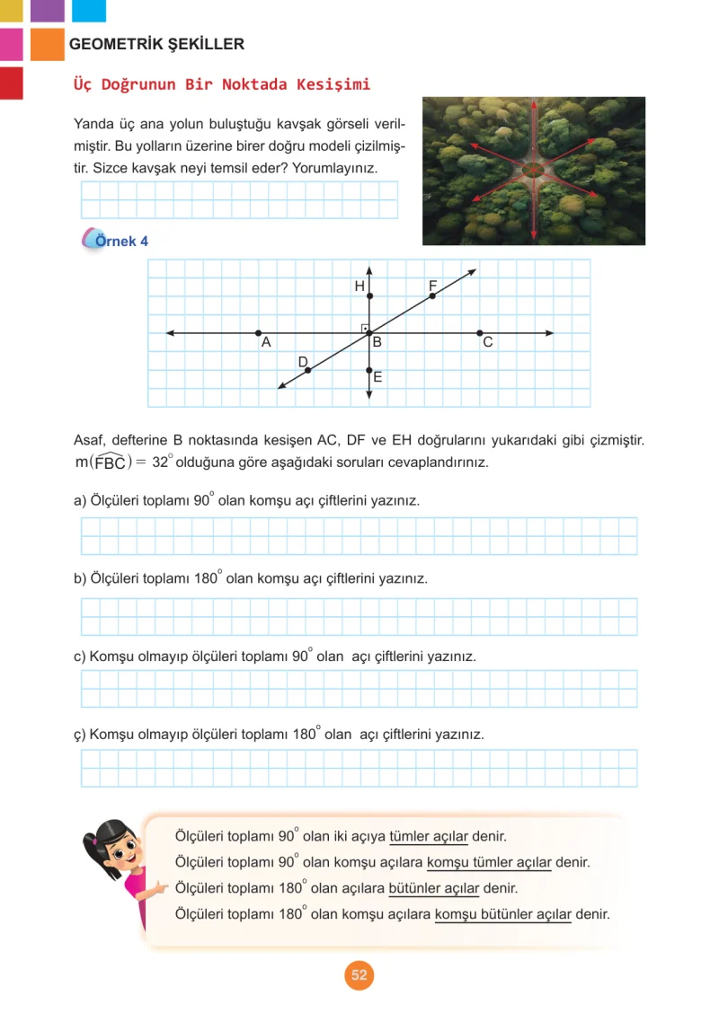 5. Sınıf Matematik Ders Kitabı Cevapları Meb Yayınları 1.Kitap Sayfa 52