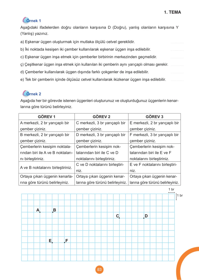 5. Sınıf Matematik Ders Kitabı Cevapları Meb Yayınları 1.Kitap Sayfa 83