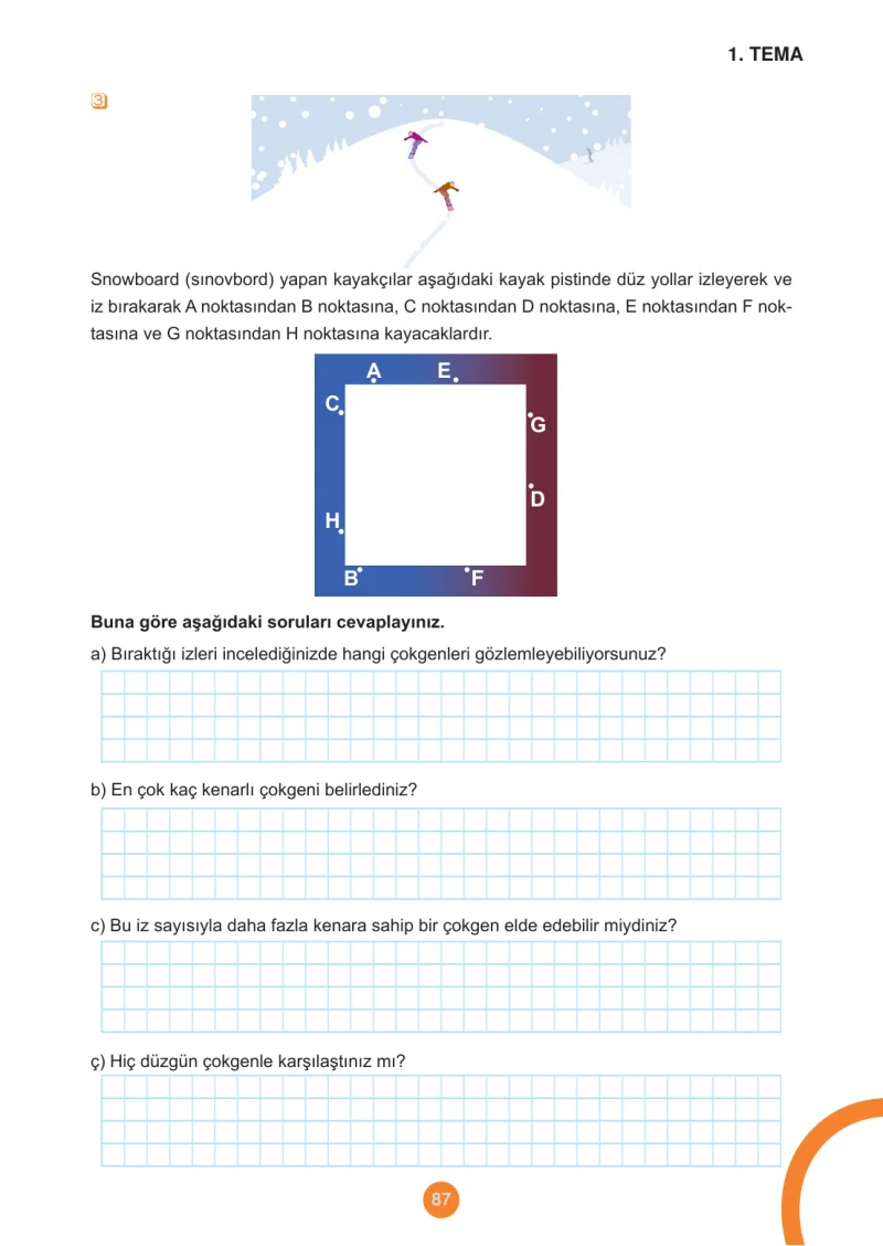 5. Sınıf Matematik Ders Kitabı Cevapları Meb Yayınları 1.Kitap Sayfa 87