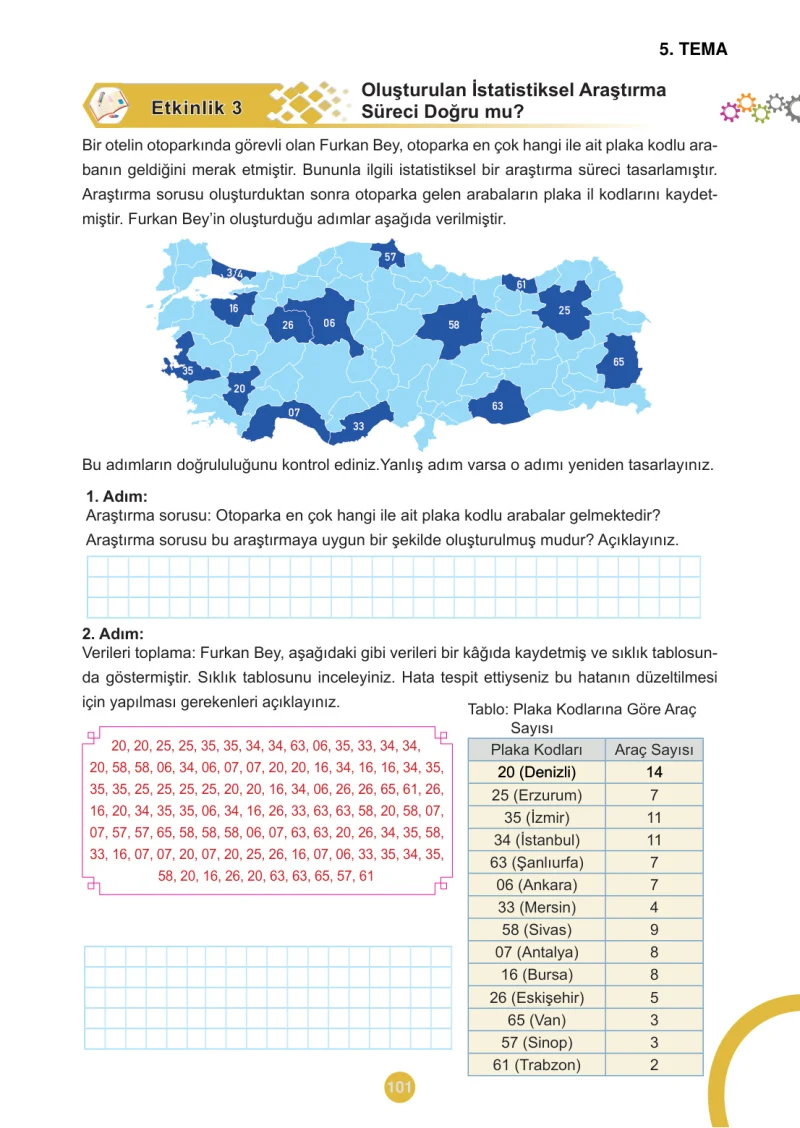 5. Sınıf Matematik Ders Kitabı Cevapları Meb Yayınları 2.Kitap Sayfa 101