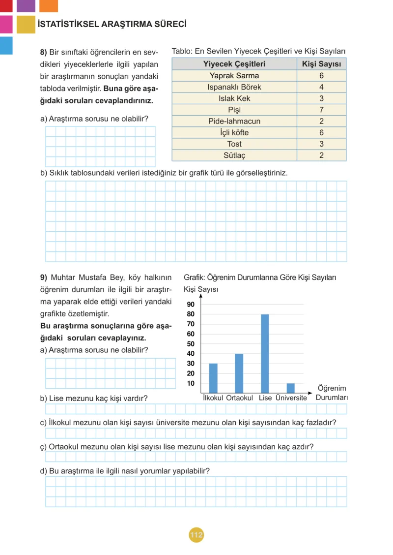 5. Sınıf Matematik Ders Kitabı Cevapları Meb Yayınları 2.Kitap Sayfa 112