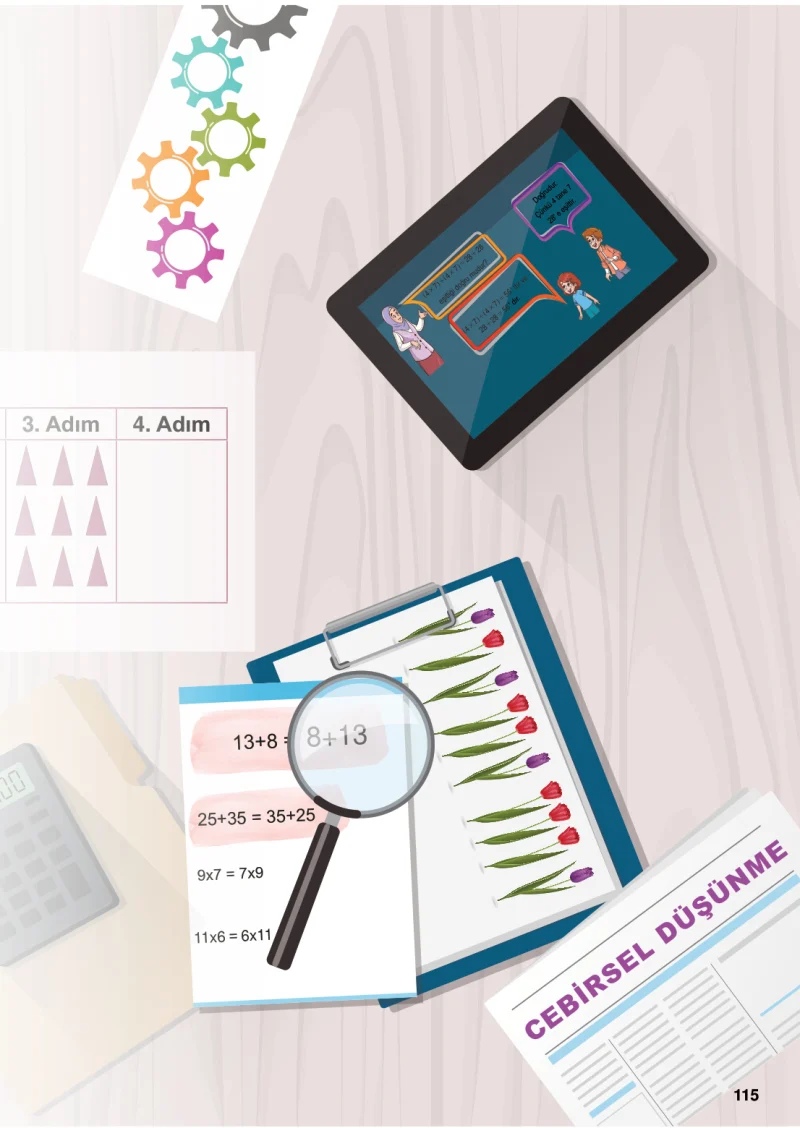 5. Sınıf Matematik Ders Kitabı Cevapları Meb Yayınları 2.Kitap Sayfa 115