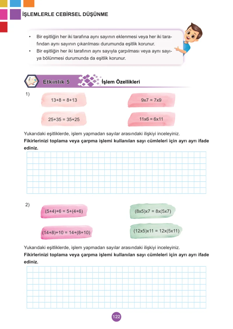 5. Sınıf Matematik Ders Kitabı Cevapları Meb Yayınları 2.Kitap Sayfa 122