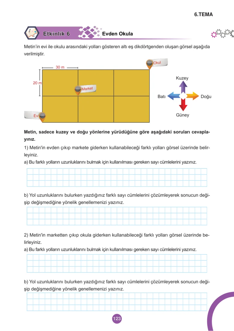 5. Sınıf Matematik Ders Kitabı Cevapları Meb Yayınları 2.Kitap Sayfa 123