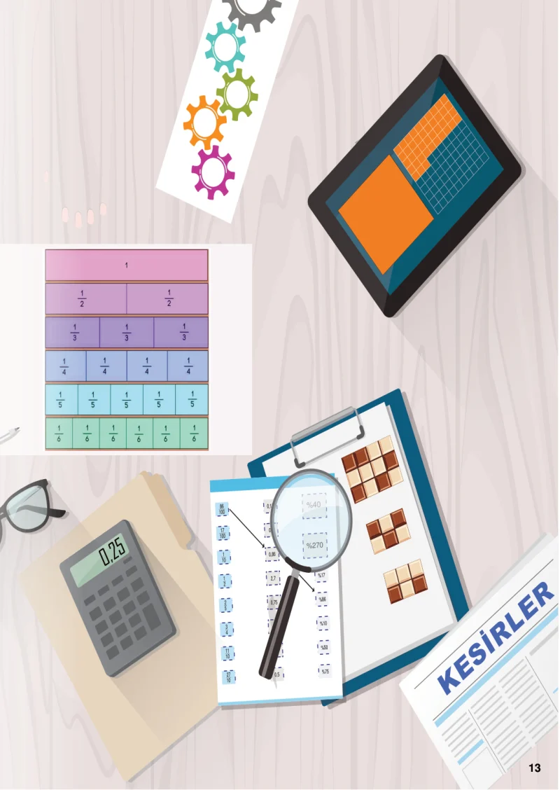 5. Sınıf Matematik Ders Kitabı Cevapları Meb Yayınları 2.Kitap Sayfa 13