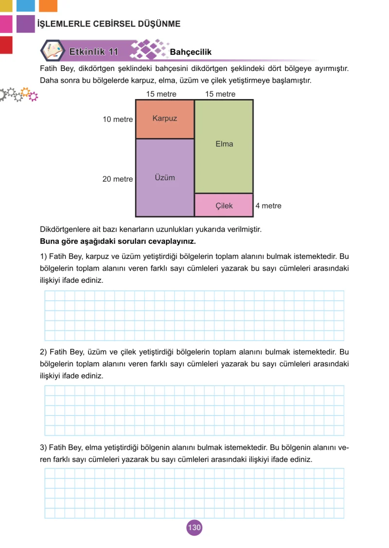 5. Sınıf Matematik Ders Kitabı Cevapları Meb Yayınları 2.Kitap Sayfa 130
