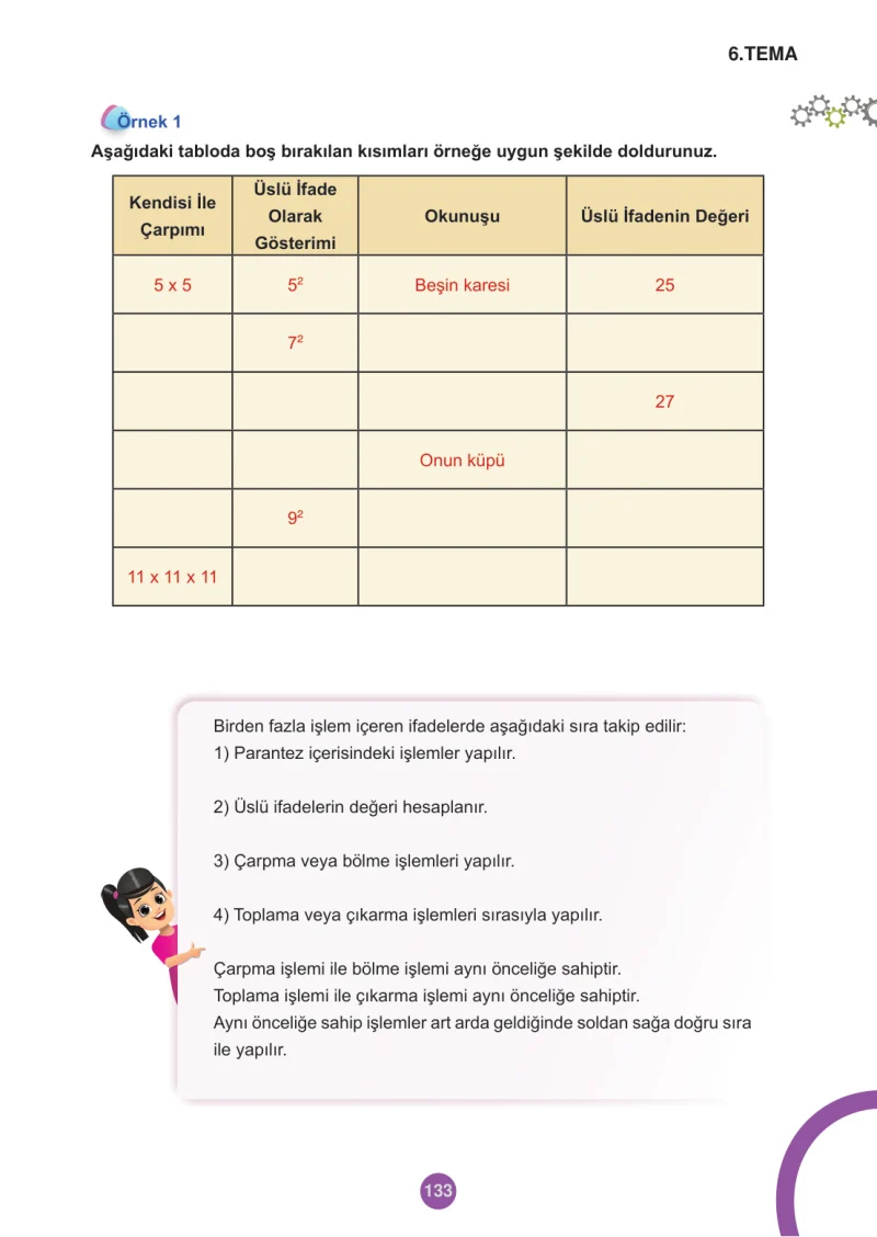 5. Sınıf Matematik Ders Kitabı Cevapları Meb Yayınları 2.Kitap Sayfa 133