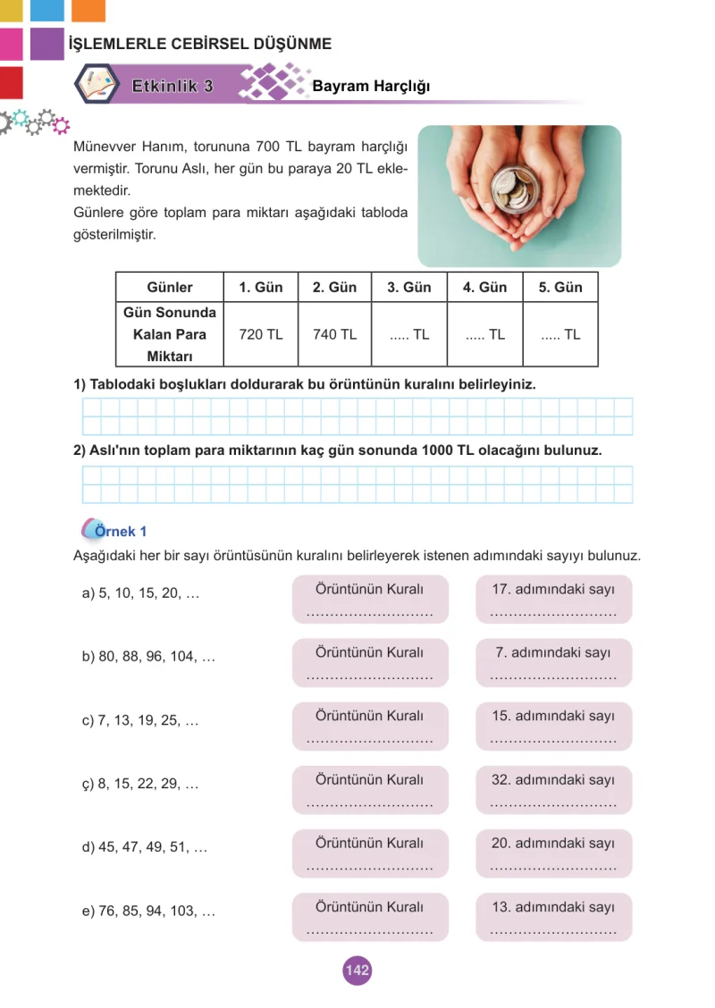 5. Sınıf Matematik Ders Kitabı Cevapları Meb Yayınları 2.Kitap Sayfa 142
