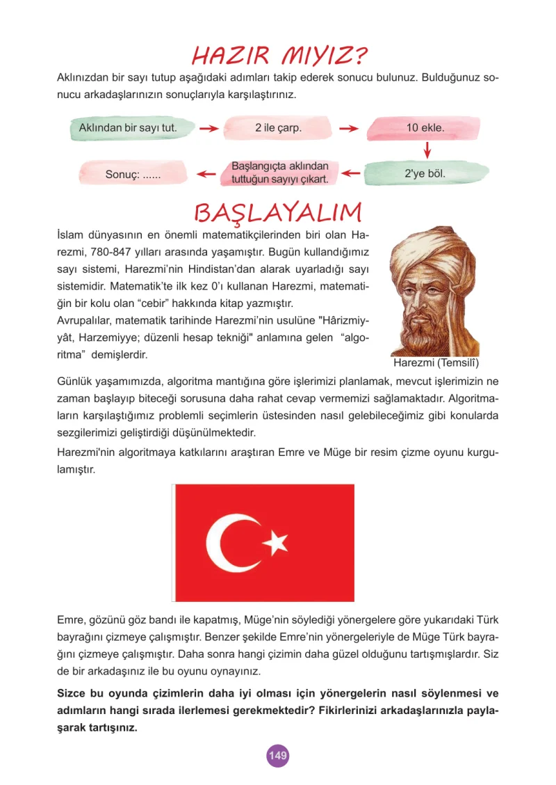 5. Sınıf Matematik Ders Kitabı Cevapları Meb Yayınları 2.Kitap Sayfa 149